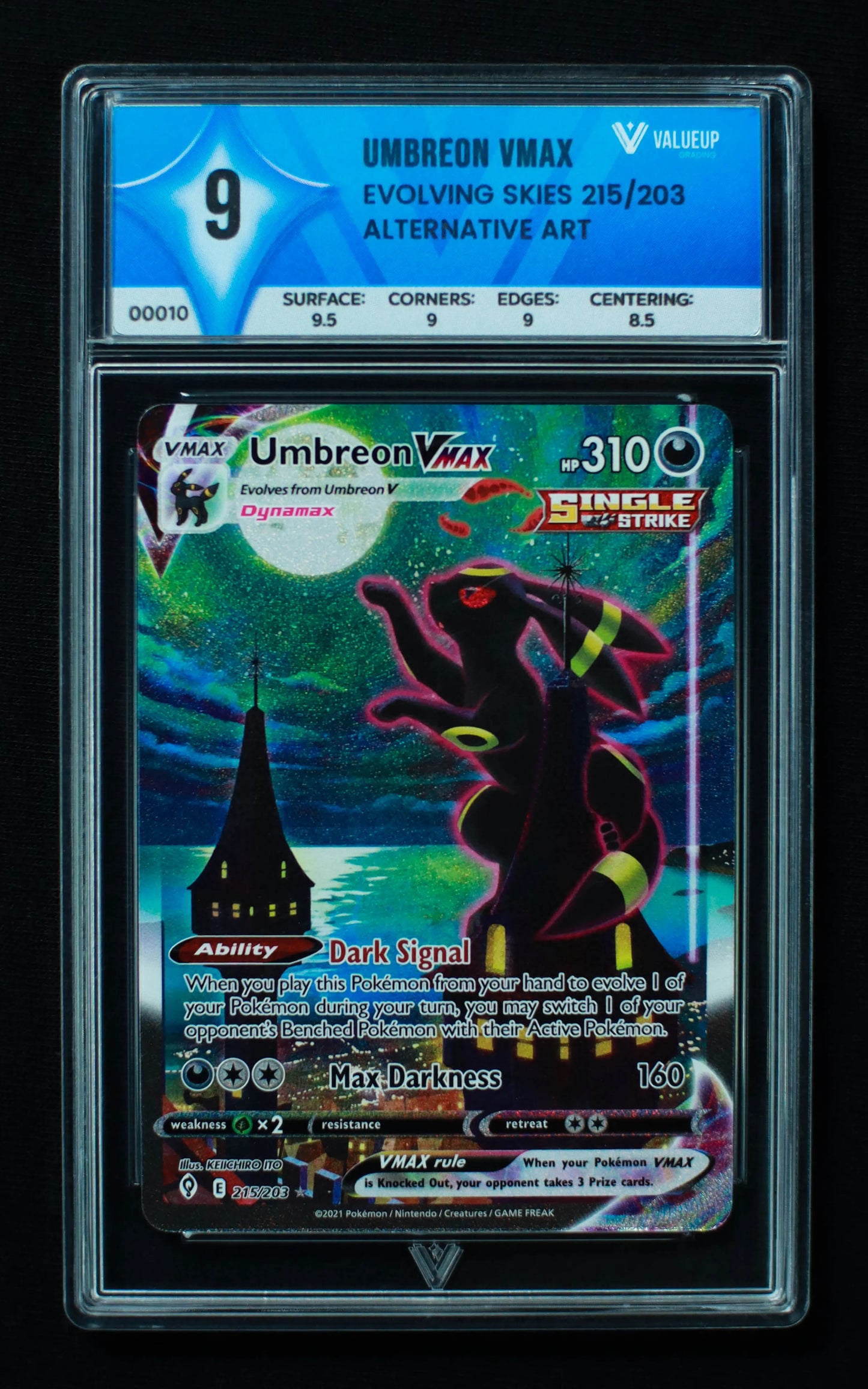 00010 UMBREON VMAX - ValueUp