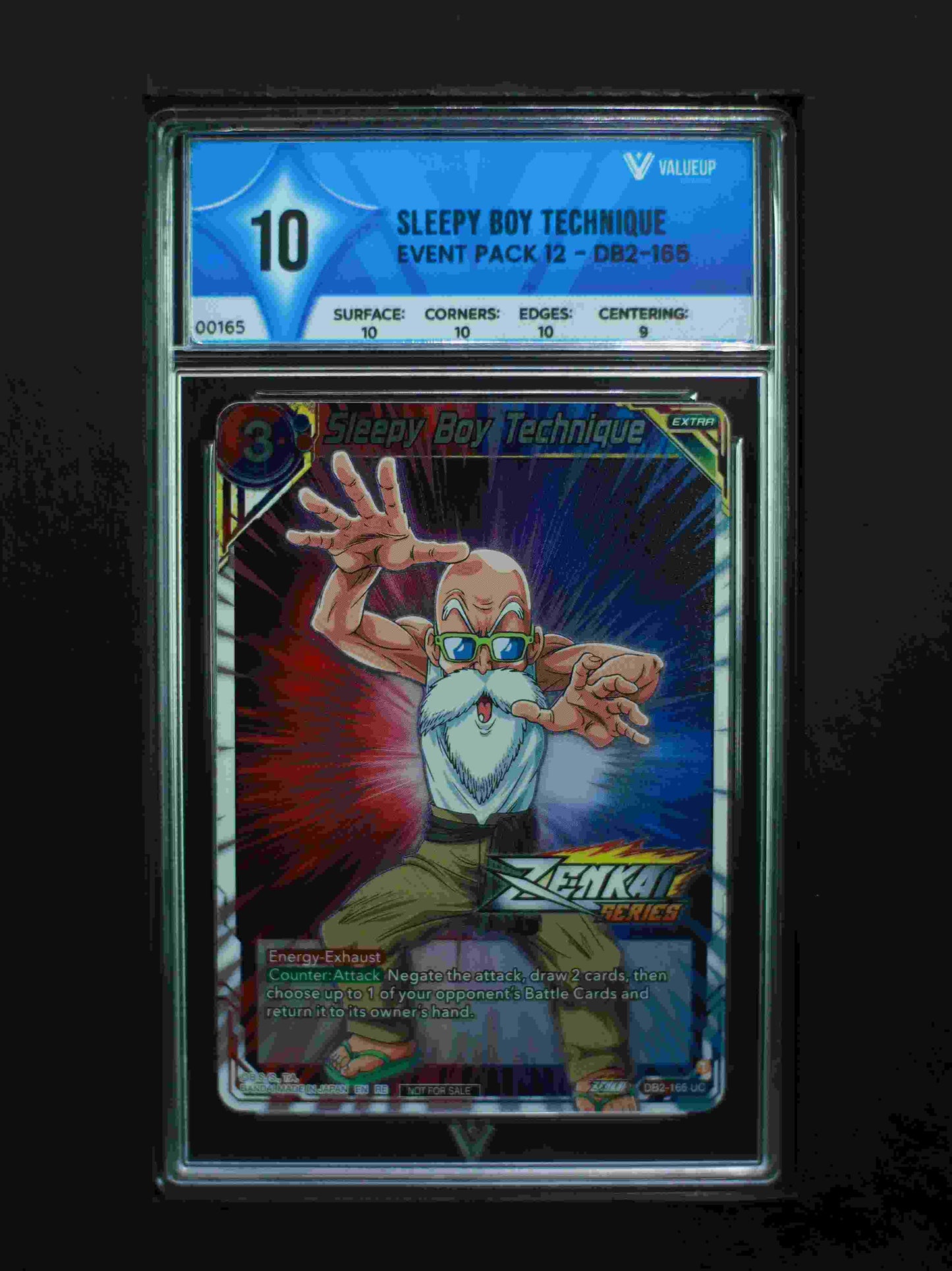00165 Sleepy Boy Technique Grading Card