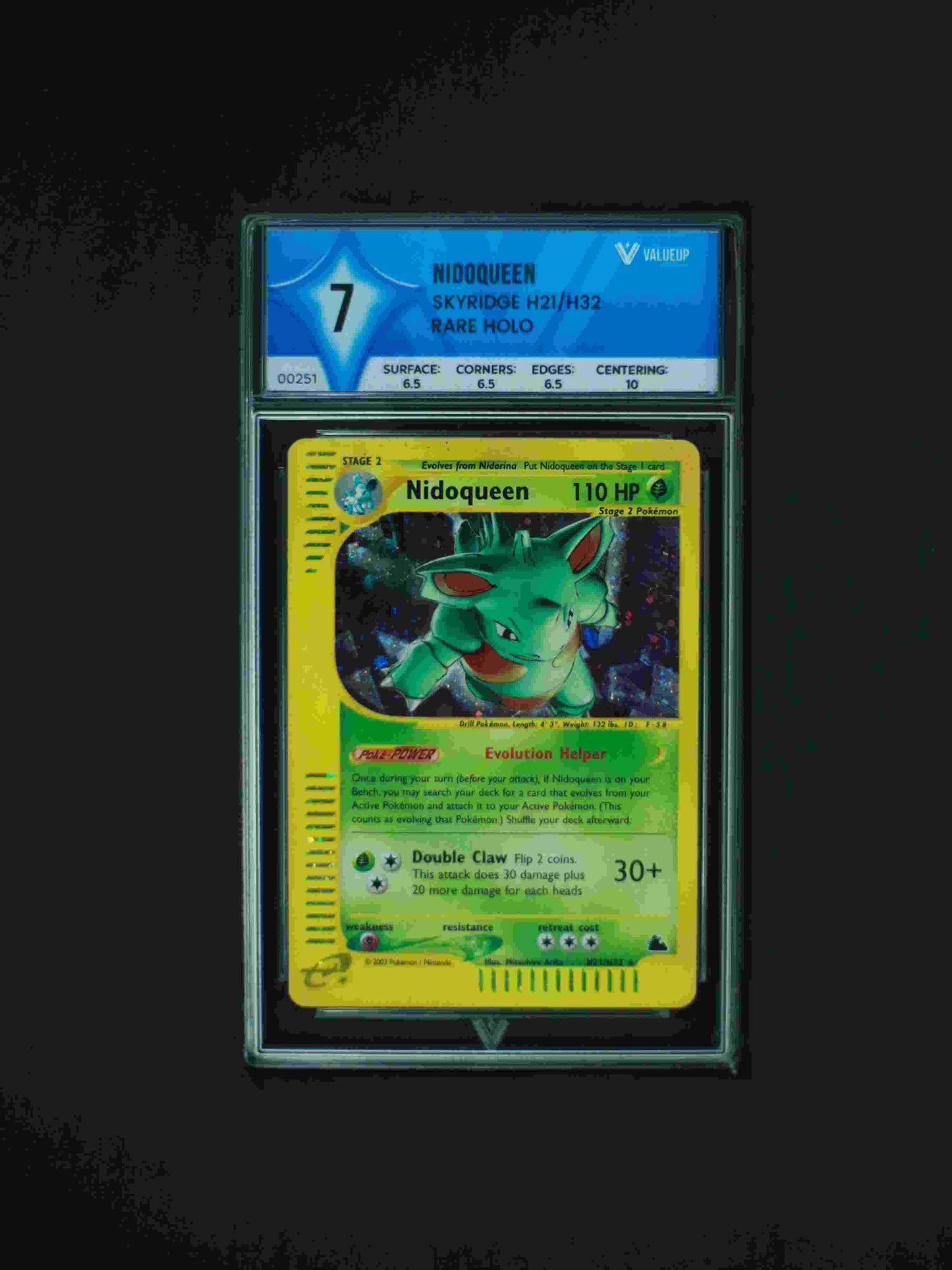00251 NIDOQUEEN Grading Card