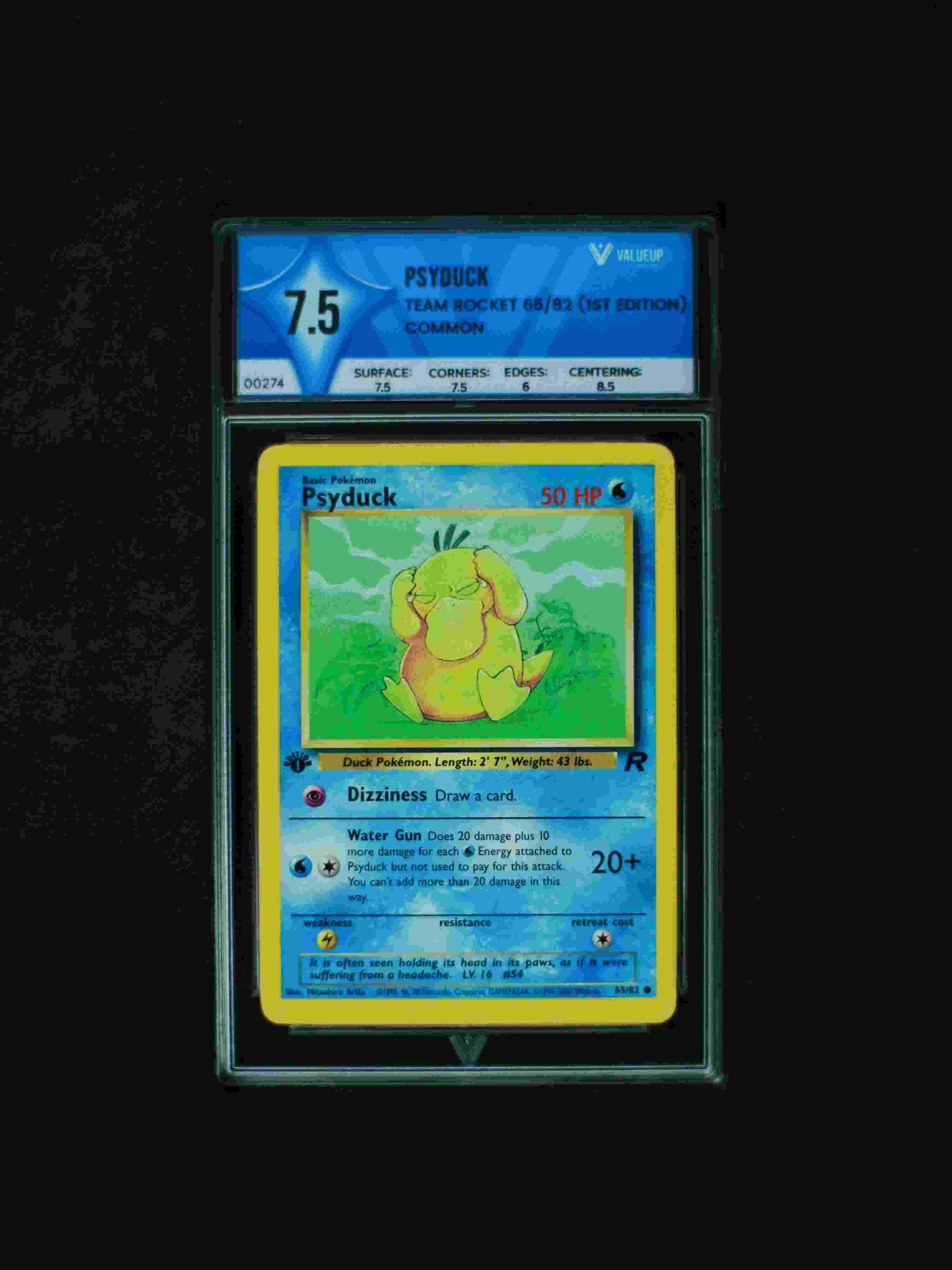00274 PSYDUCK Grading Card