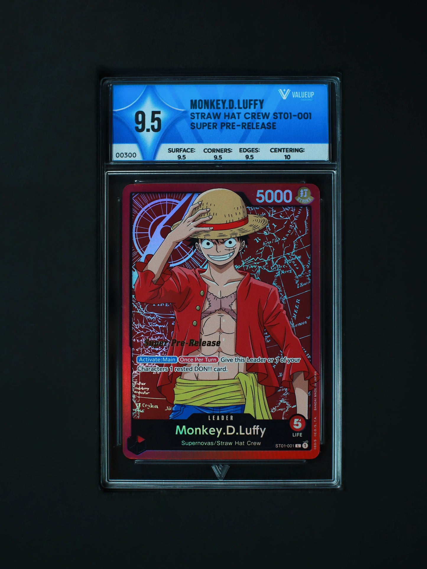 Grading Card Monkey D Luffy