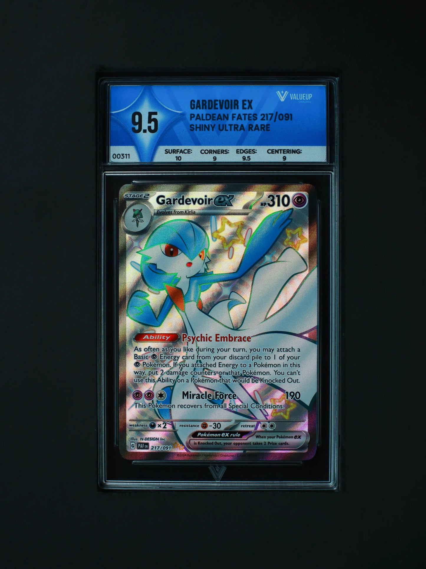 Gardevoir ex Grading Card