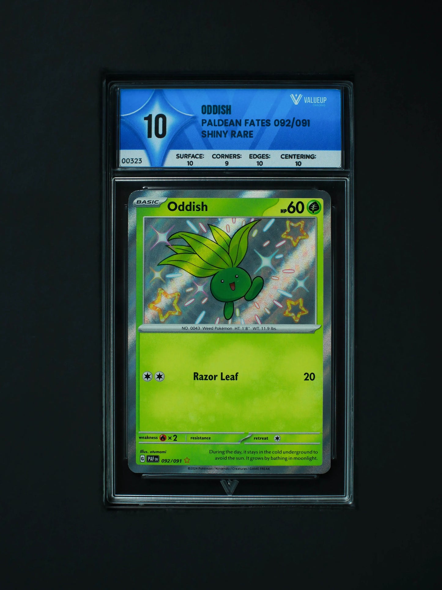Grading Cards Oddish