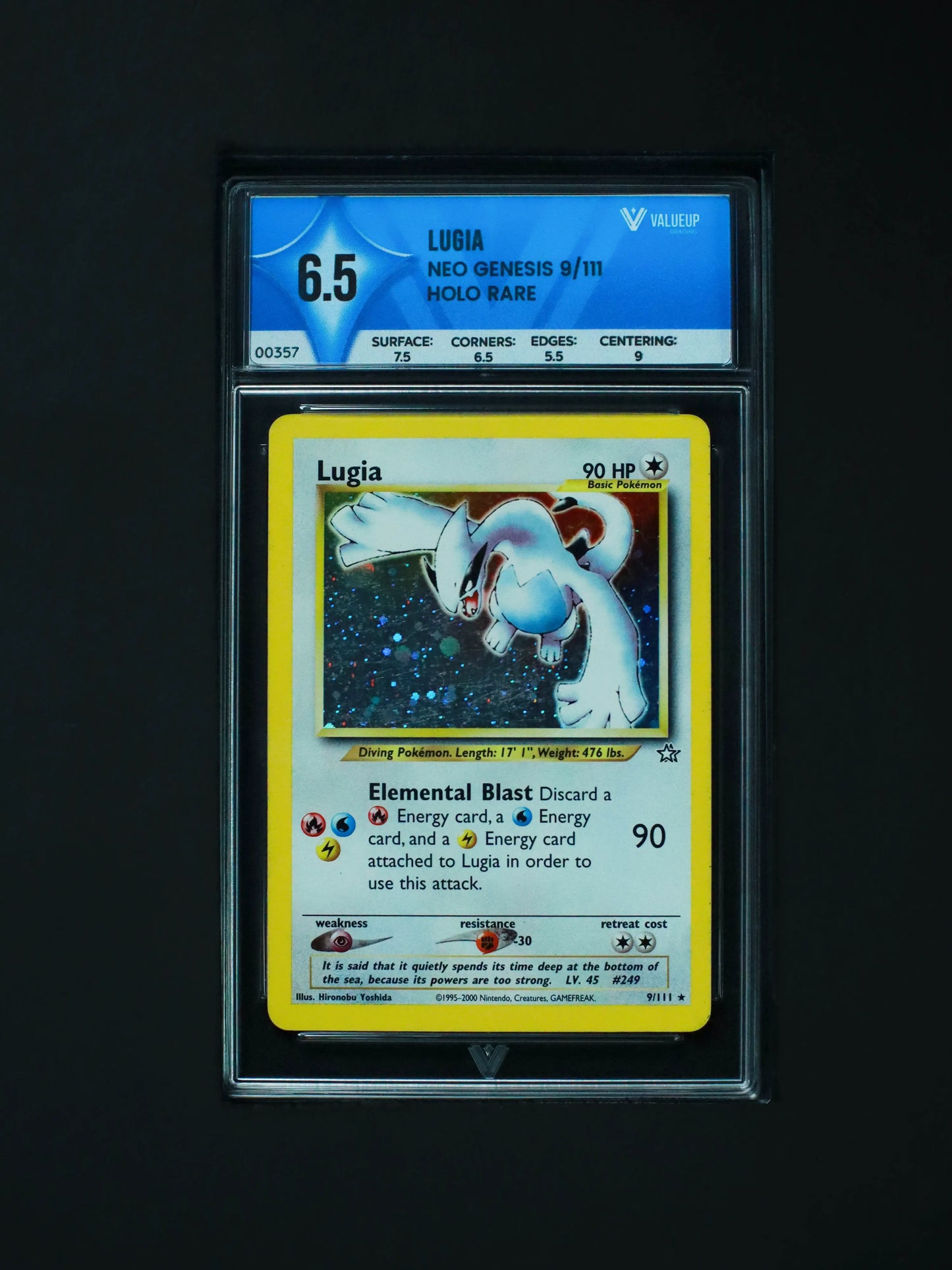 Grading Card Lugia