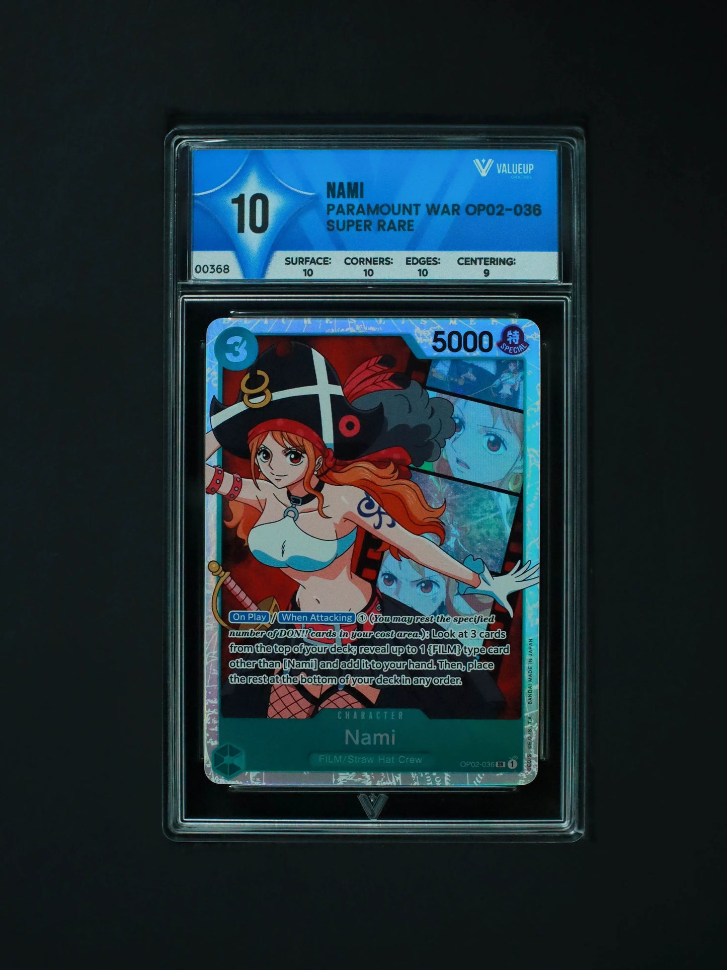 Grading Card Nami