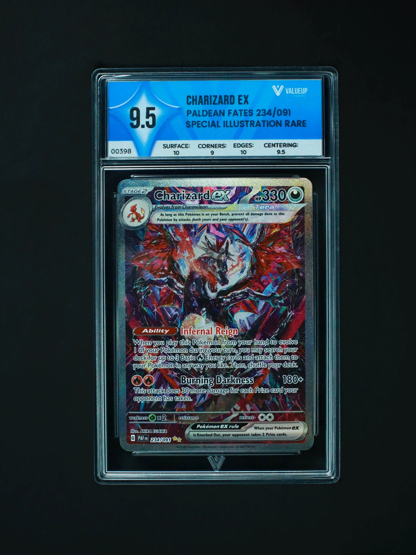 Charizard ex Grading Card