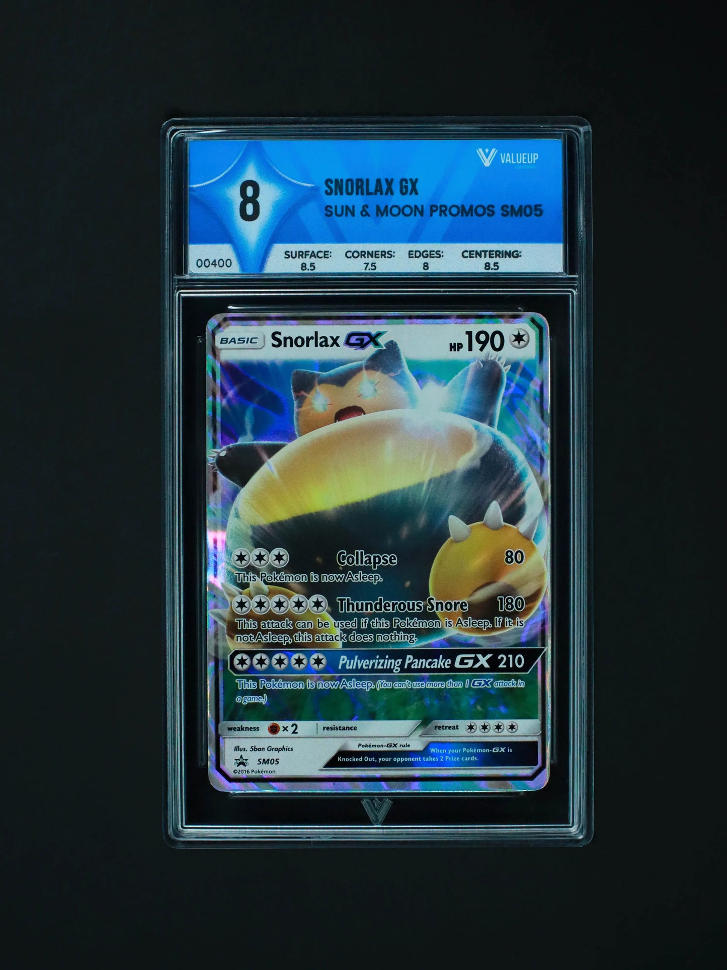 Snorlax GX Grading Card