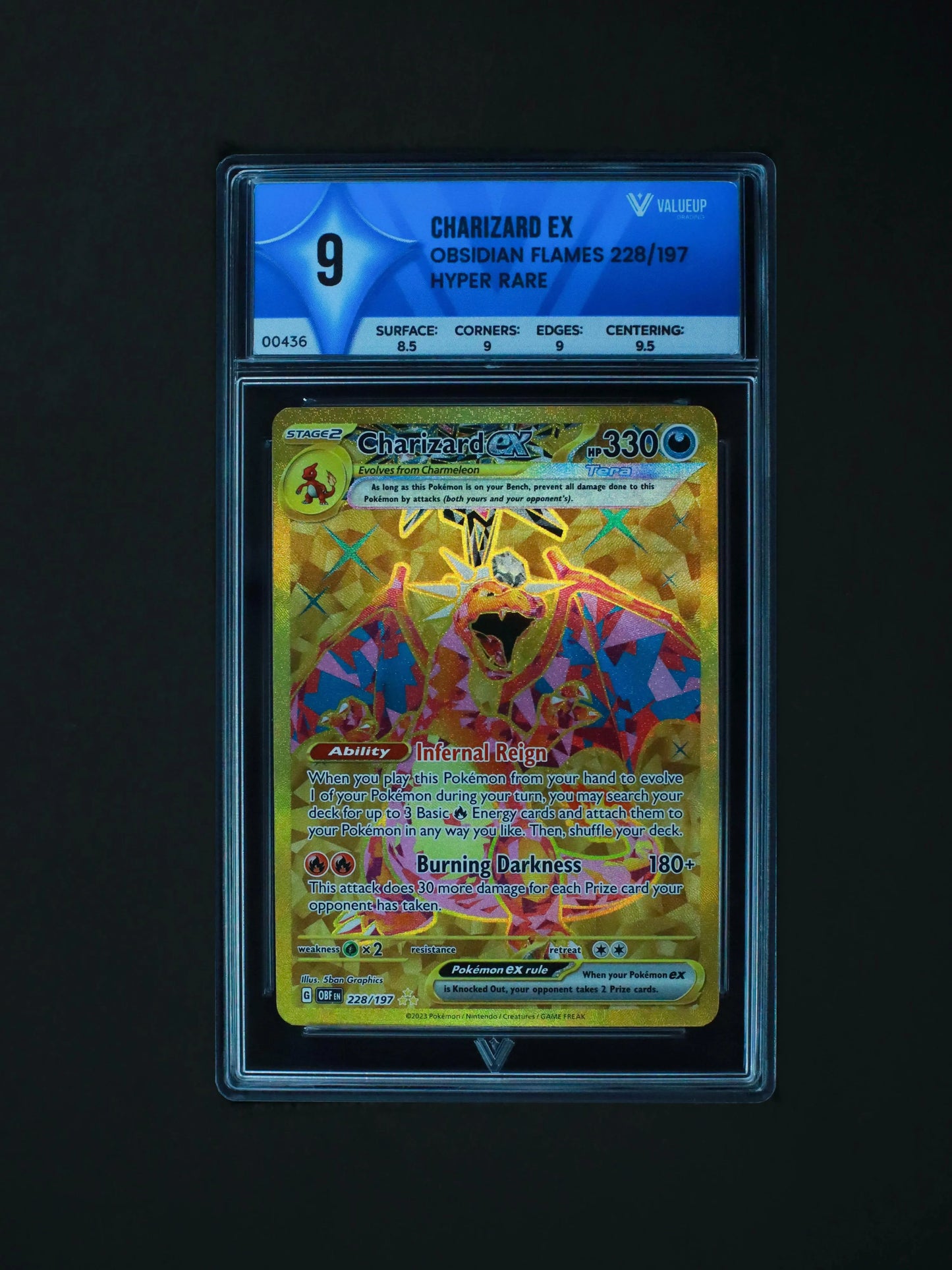 Charizard ex Grading Card