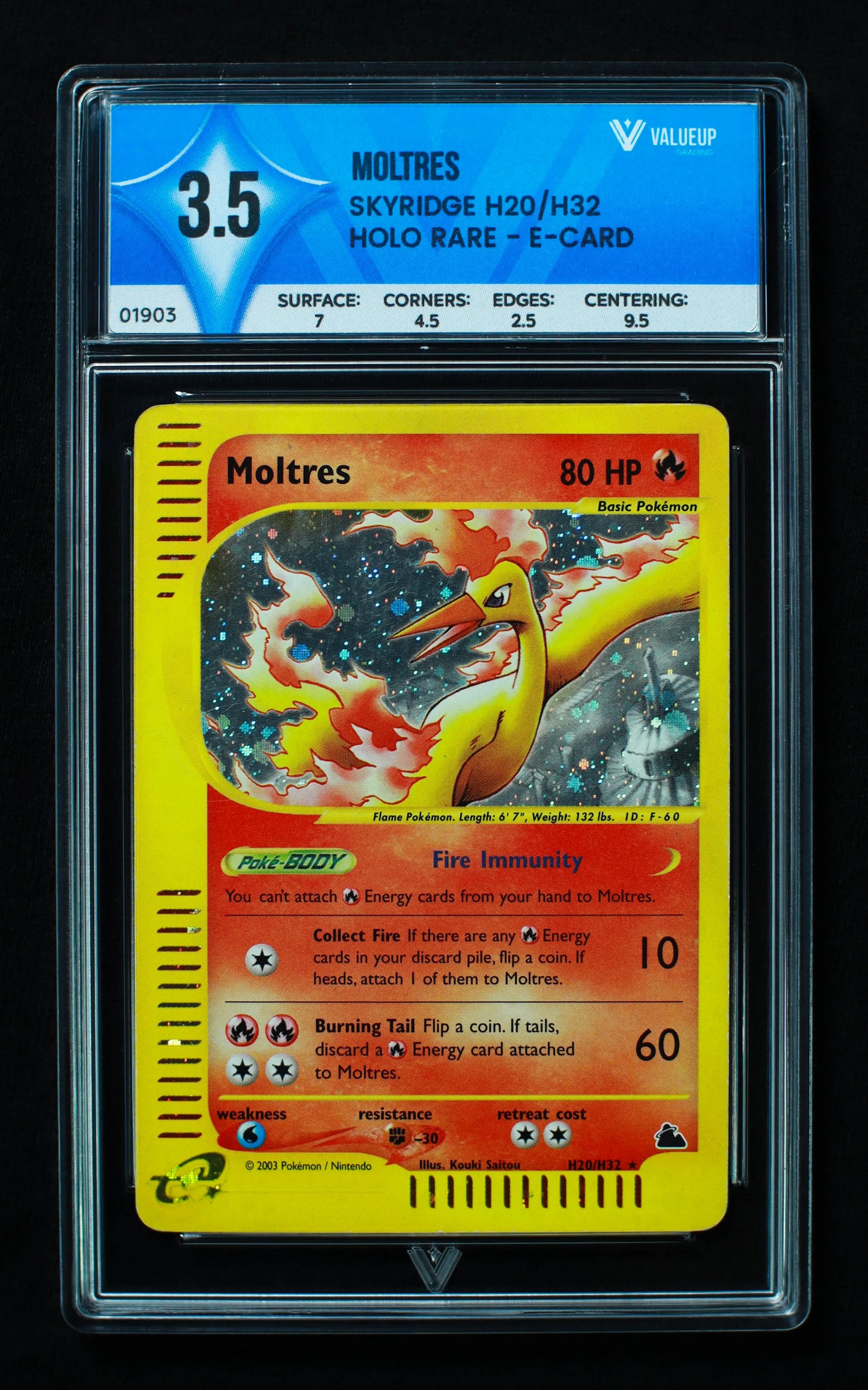 01903 MOLTRES Grading Card