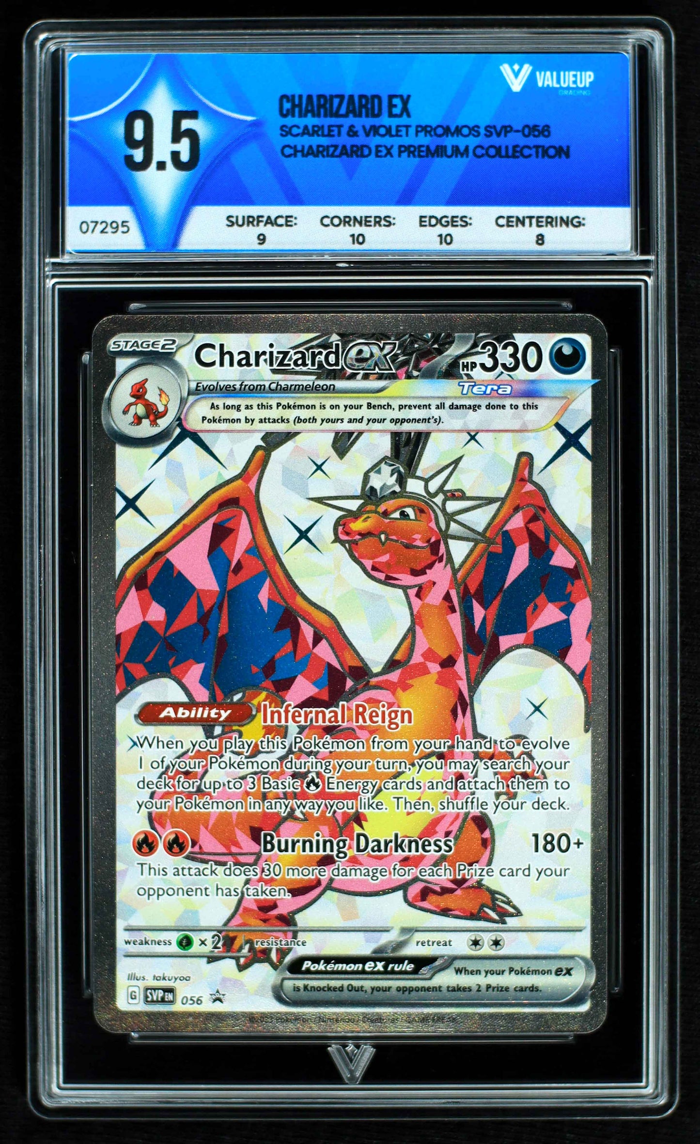 07295 CHARIZARD EX Grading Card