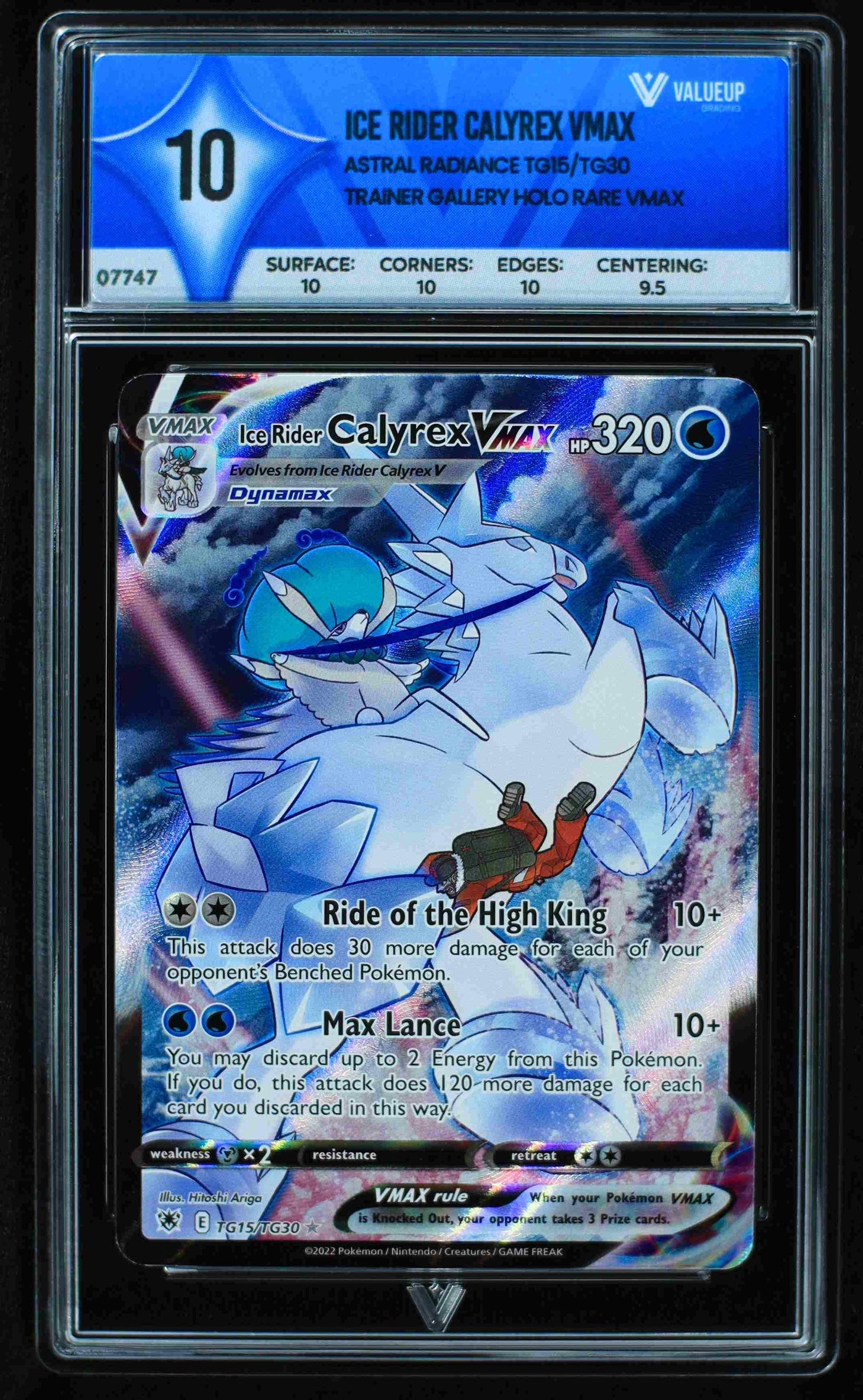 07747 ICE RIDER CALYREX VMAX