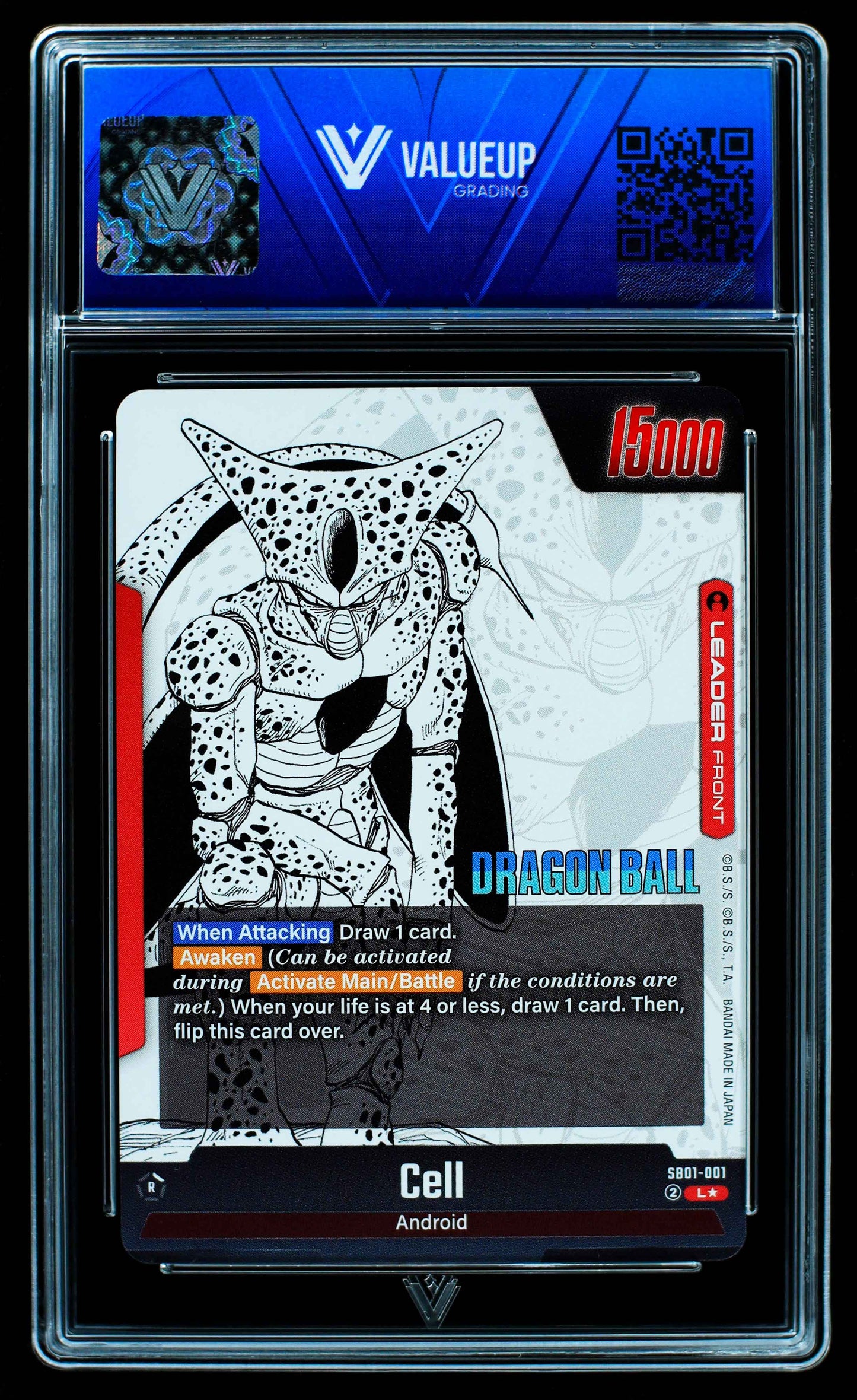 08001 CELL (AWAKEN) Grading Card