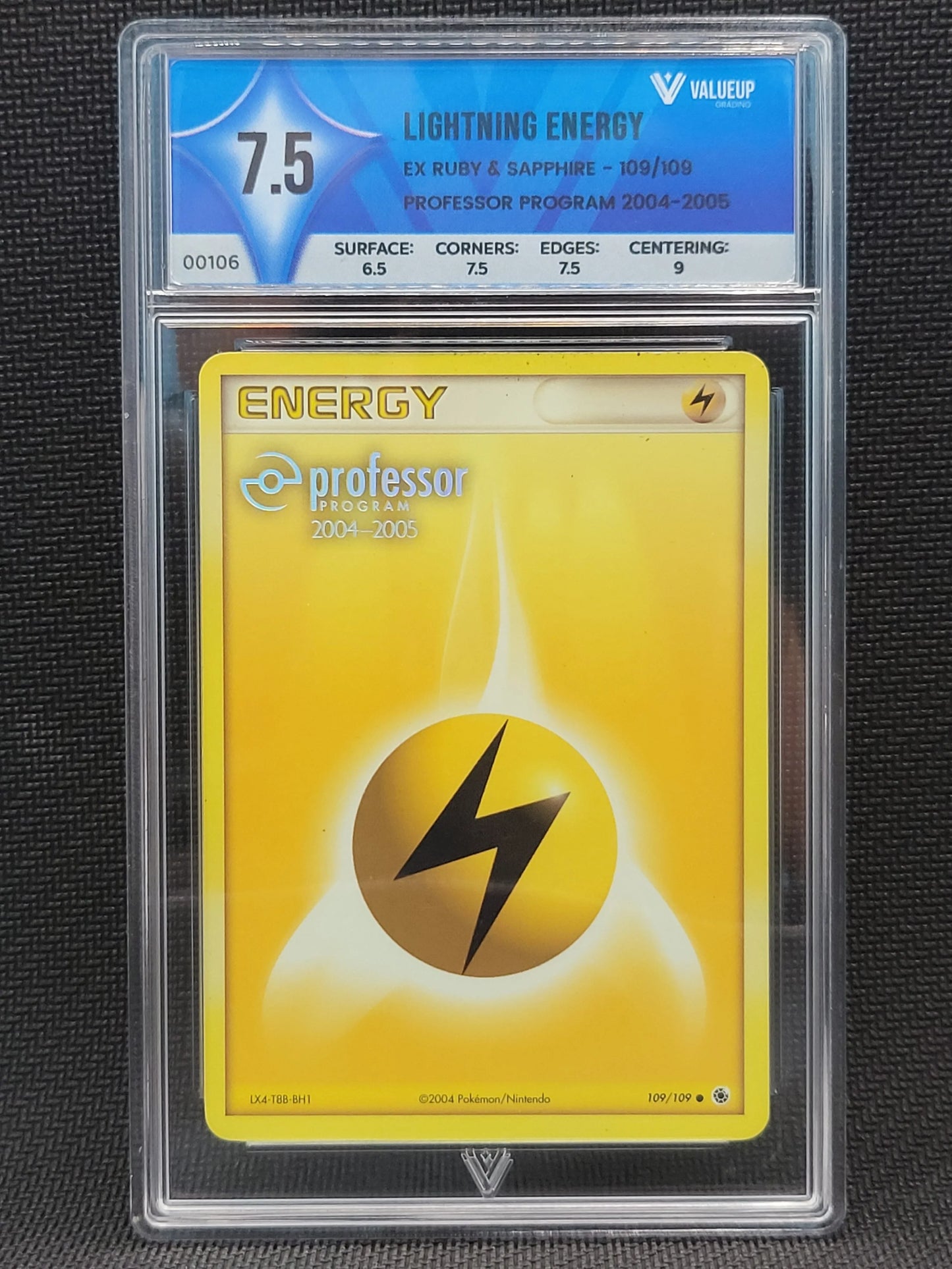 Grading Card Lightning Energy