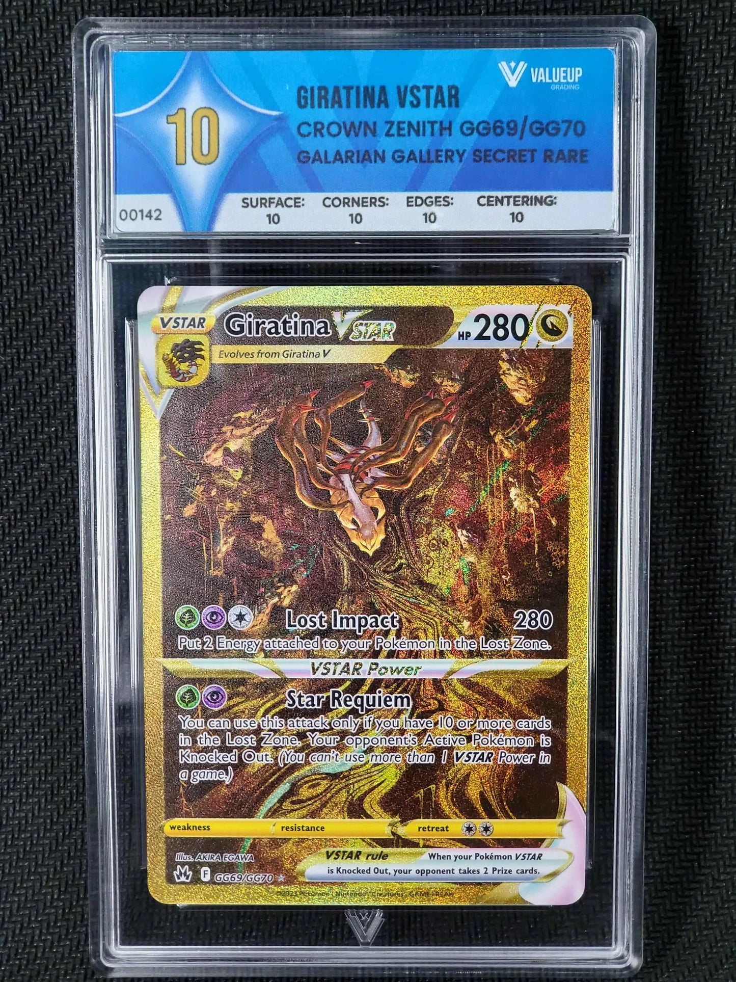 Grading Card Giratina Vstar