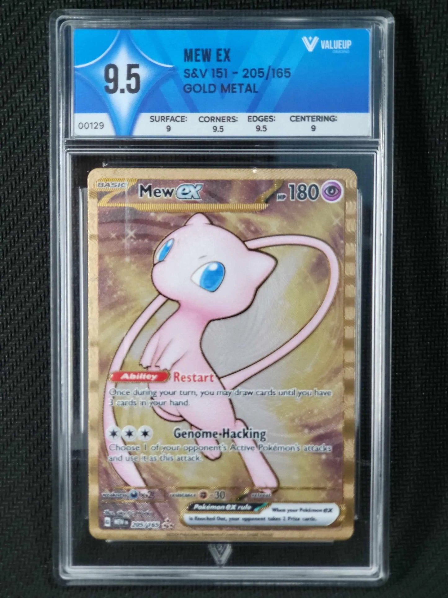 Grading Card Mew ex