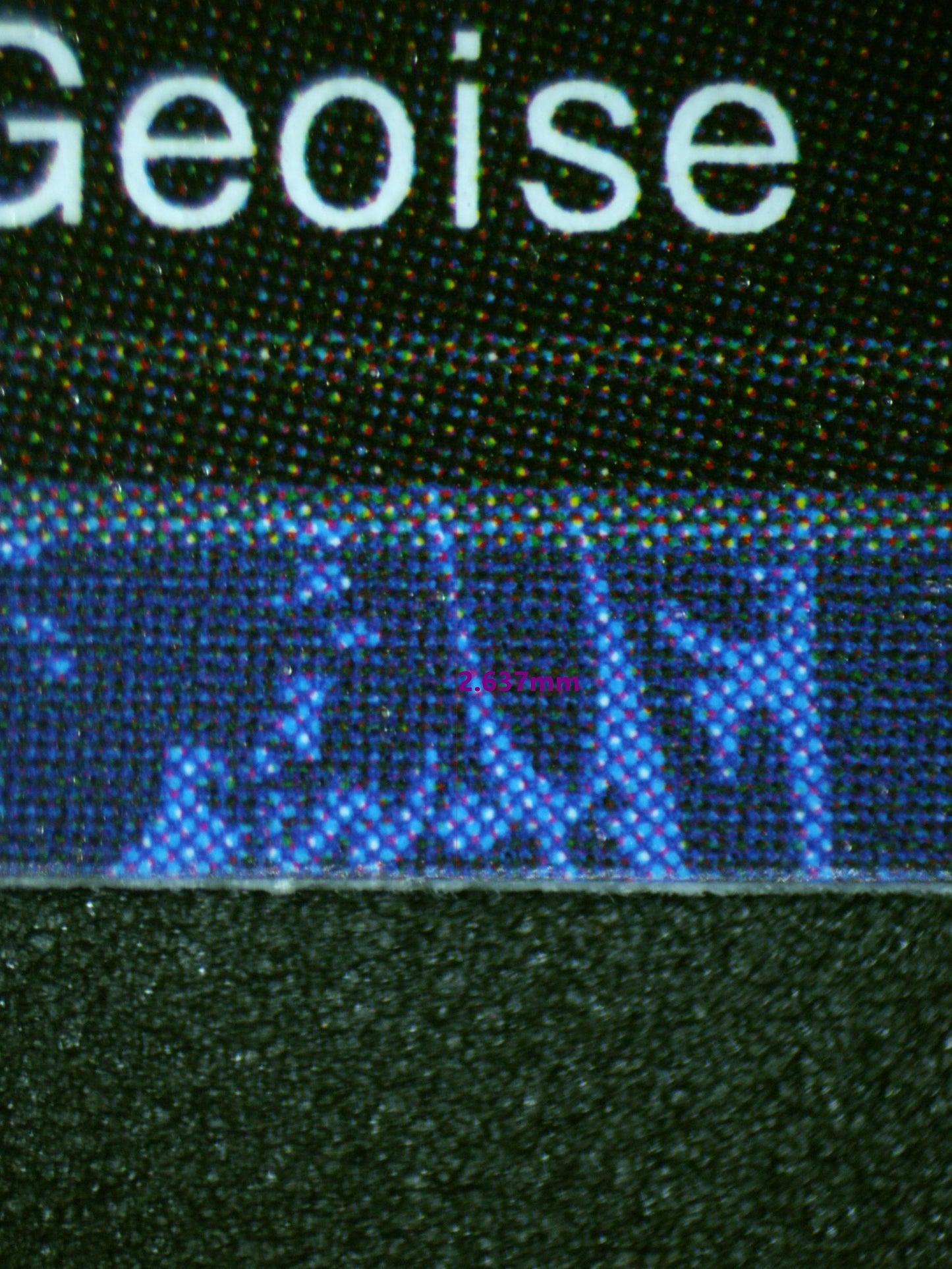 00783 MARY GEOISE Grading Card