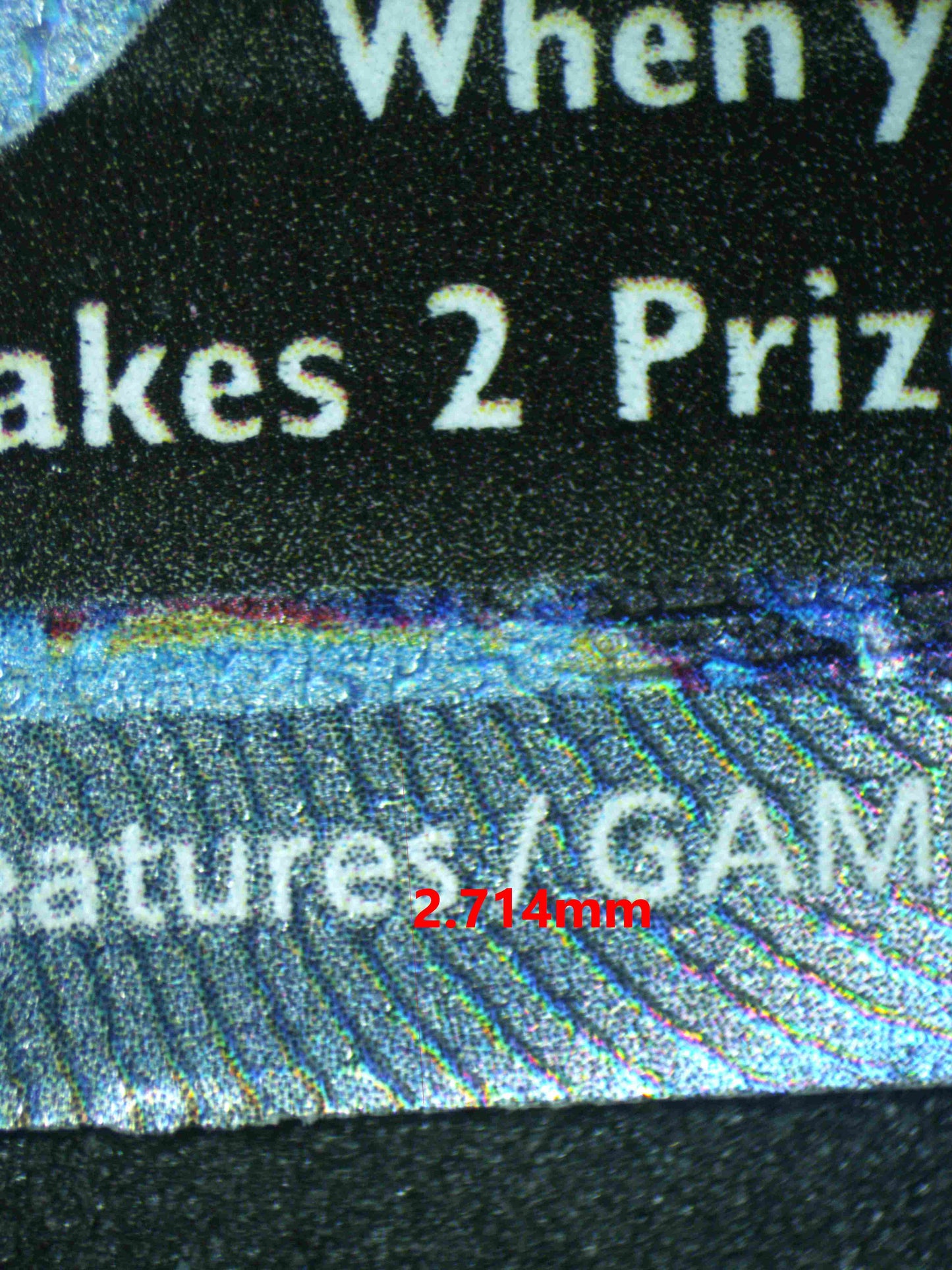 06158 LUMINEON V Grading Card