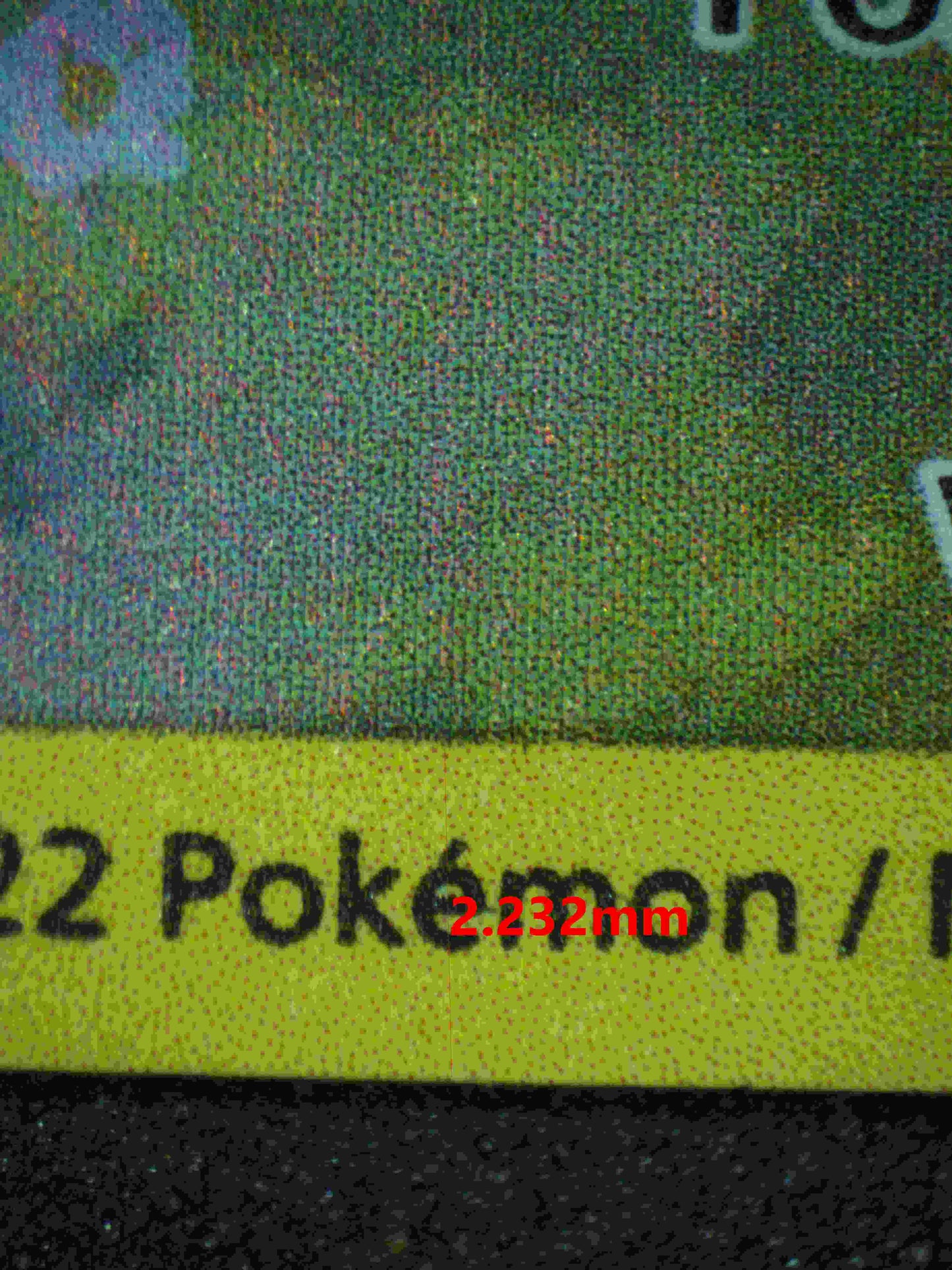 06350 PIKACHU Grading Card