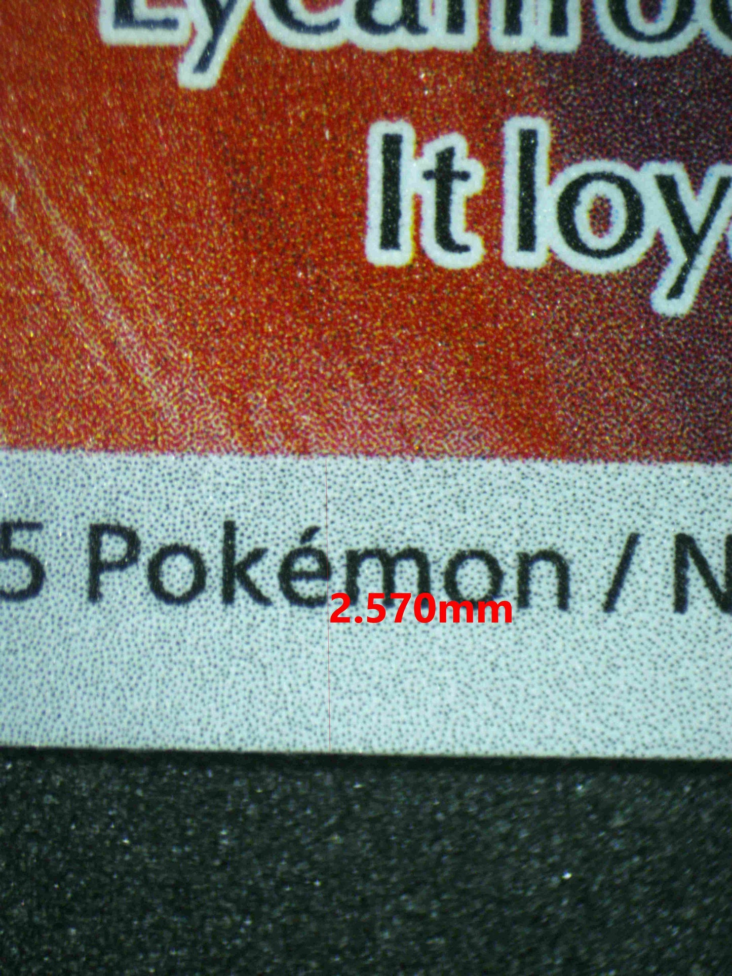 06646 LYCANROC Grading Card