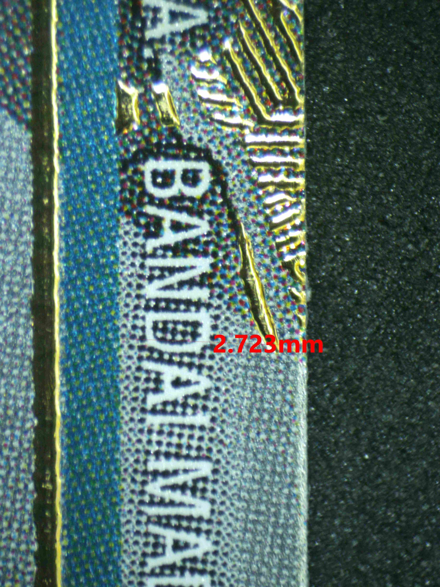 05053 ENERGY MARKER (TRUNKS) Grading Card