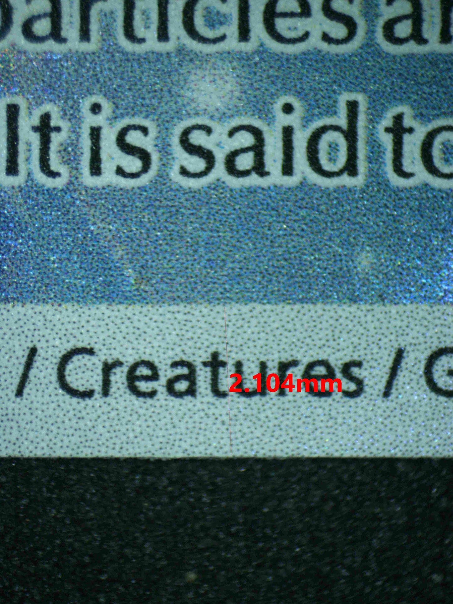 07011 CRESSELIA Grading Card