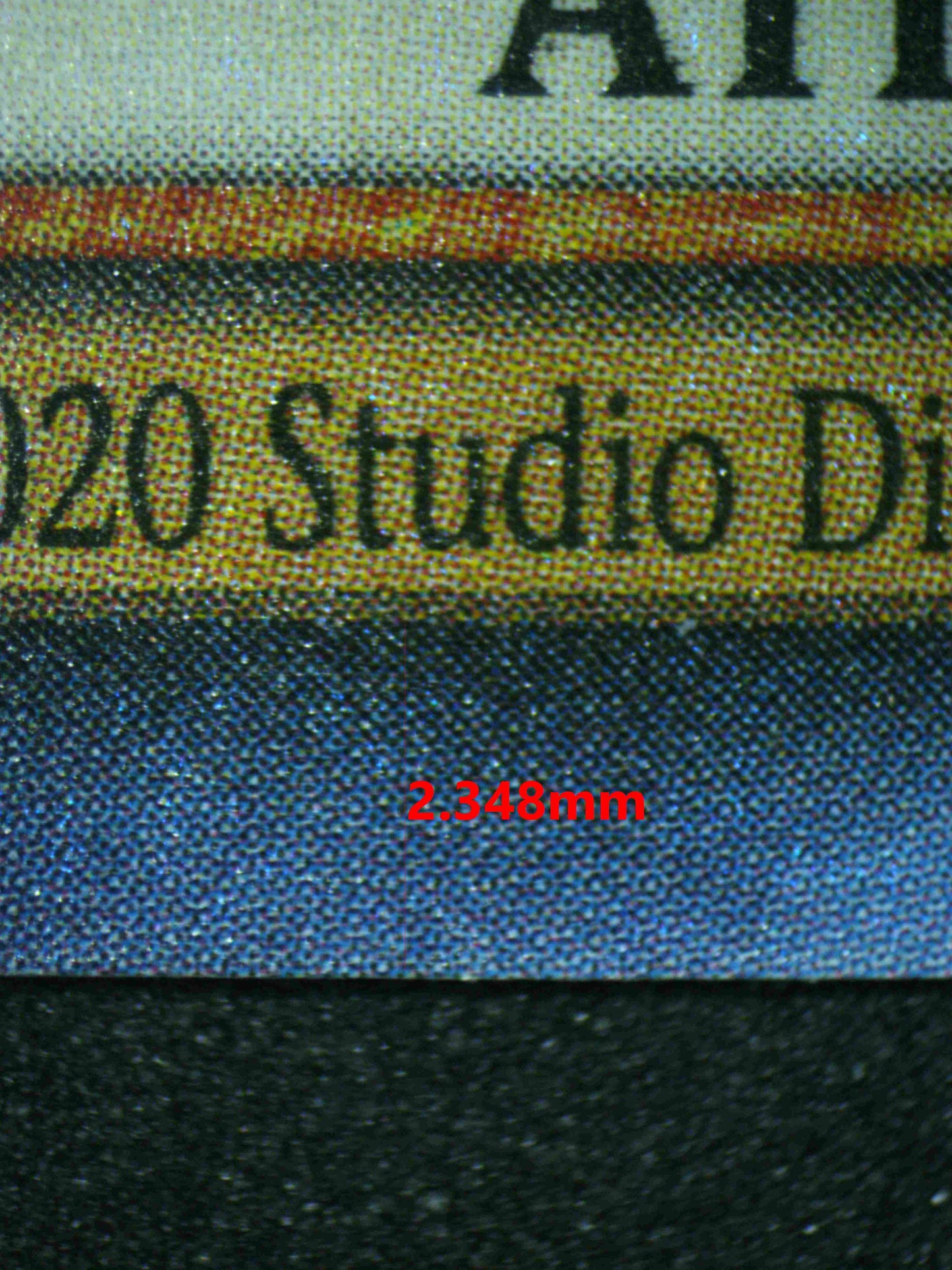 07168 RED-EYES BLACK DRAGON Grading Card