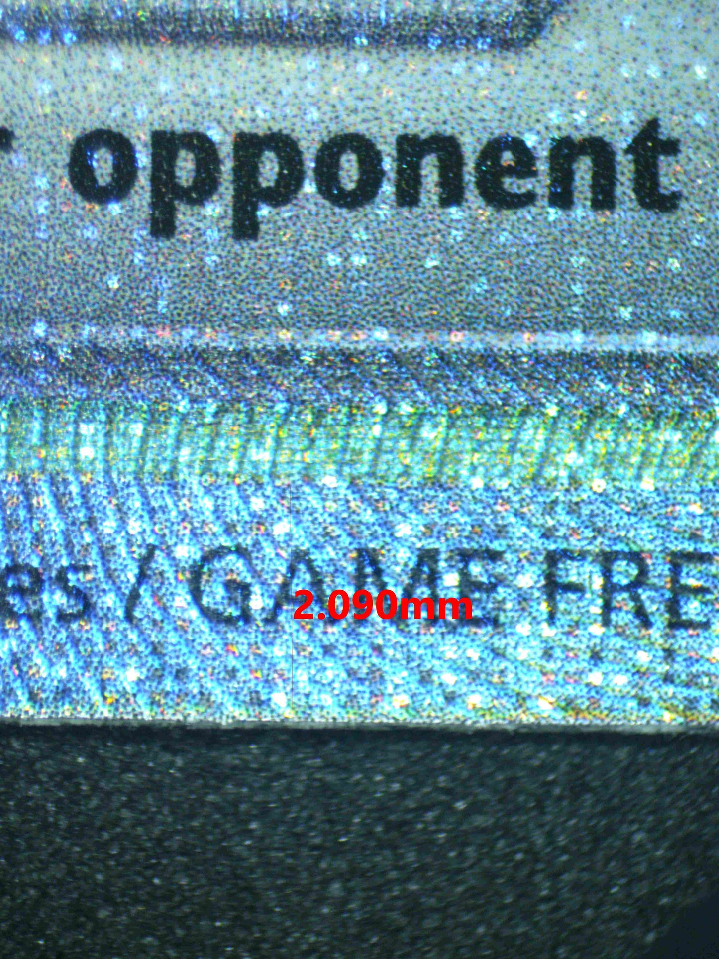 07208 MEW EX Grading Card