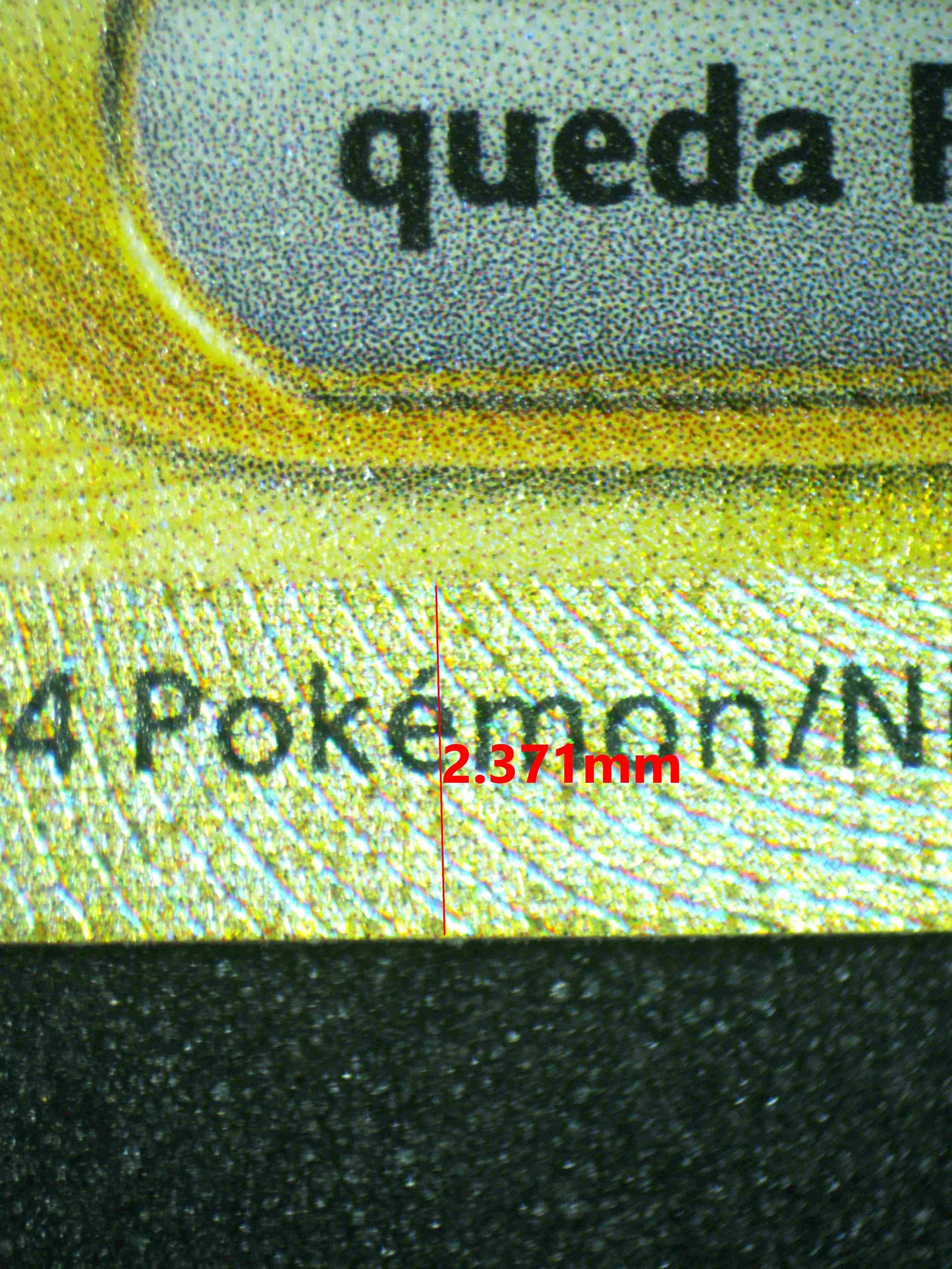 07565 GOUGING FIRE EX (SPANISH) Grading Card