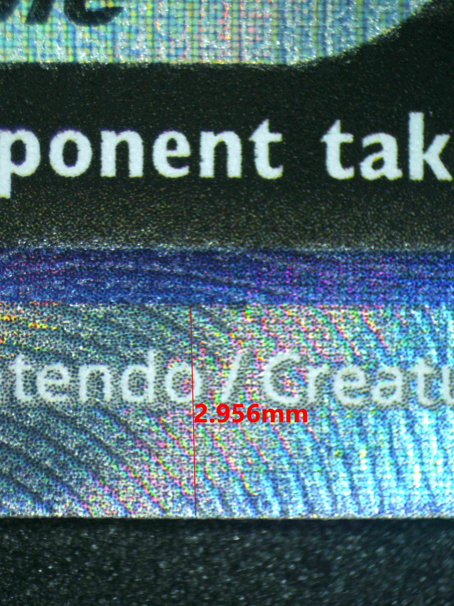 07627 ICE RIDER CALYREX V Grading Card