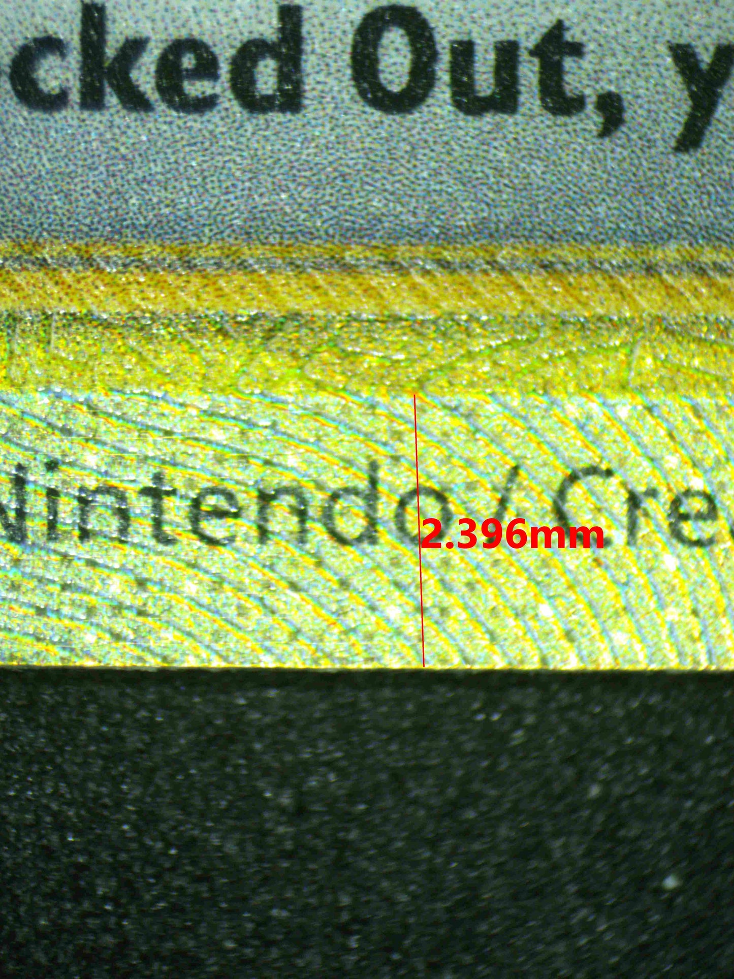 07997 GOUGING FIRE EX Grading Card