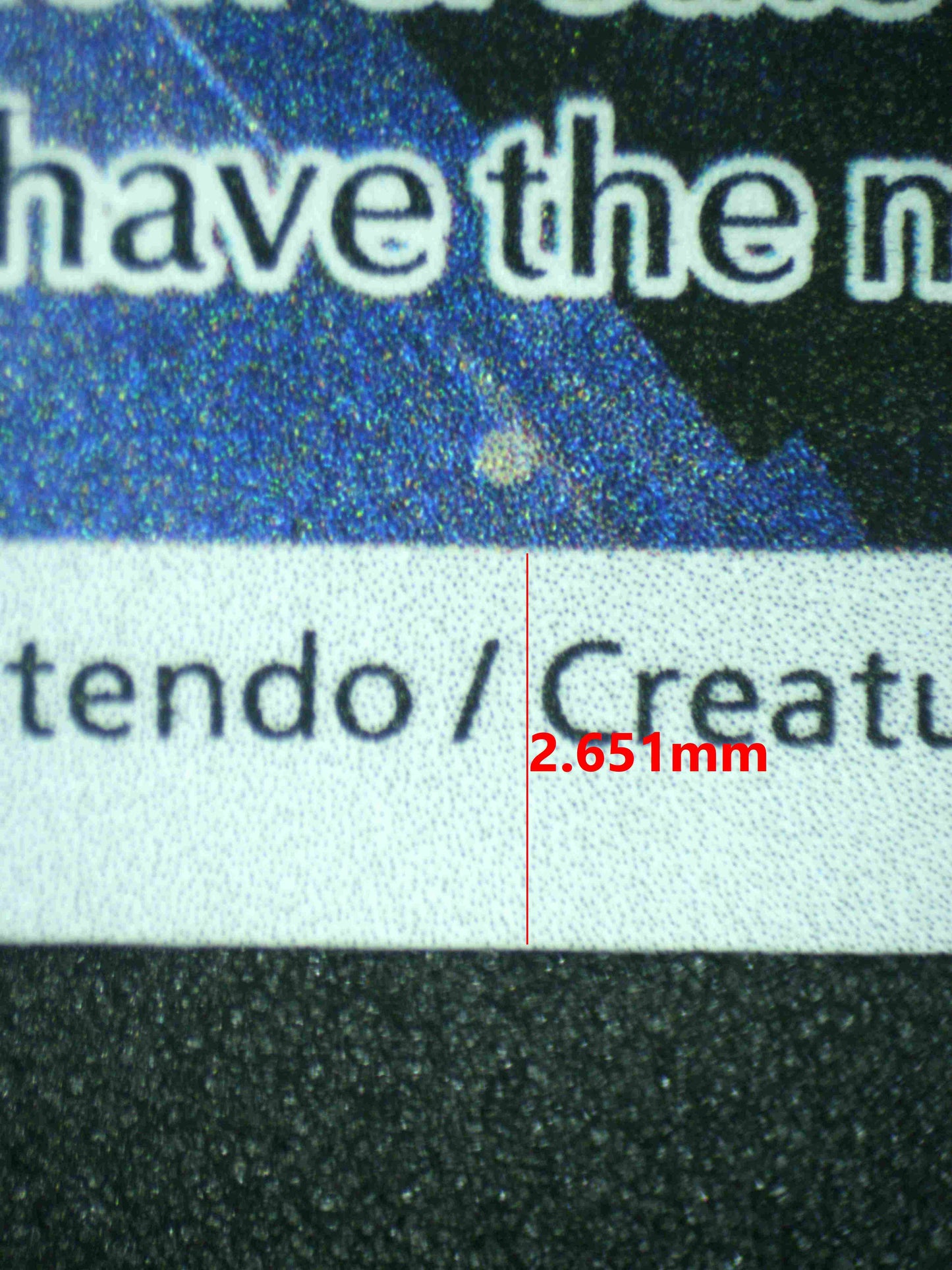 08099 MEWTWO Grading Card