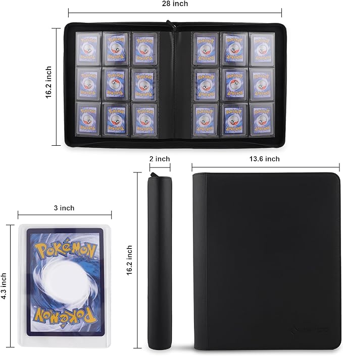 REGALO Carpeta para Toploaders 252 espacios Grading Card