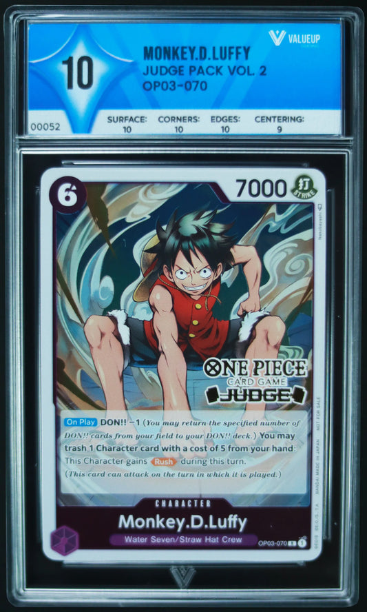 00052 MONKEY.D.LUFFY Grading Card