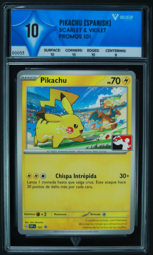 00053 PIKACHU (SPANISH) Grading Card
