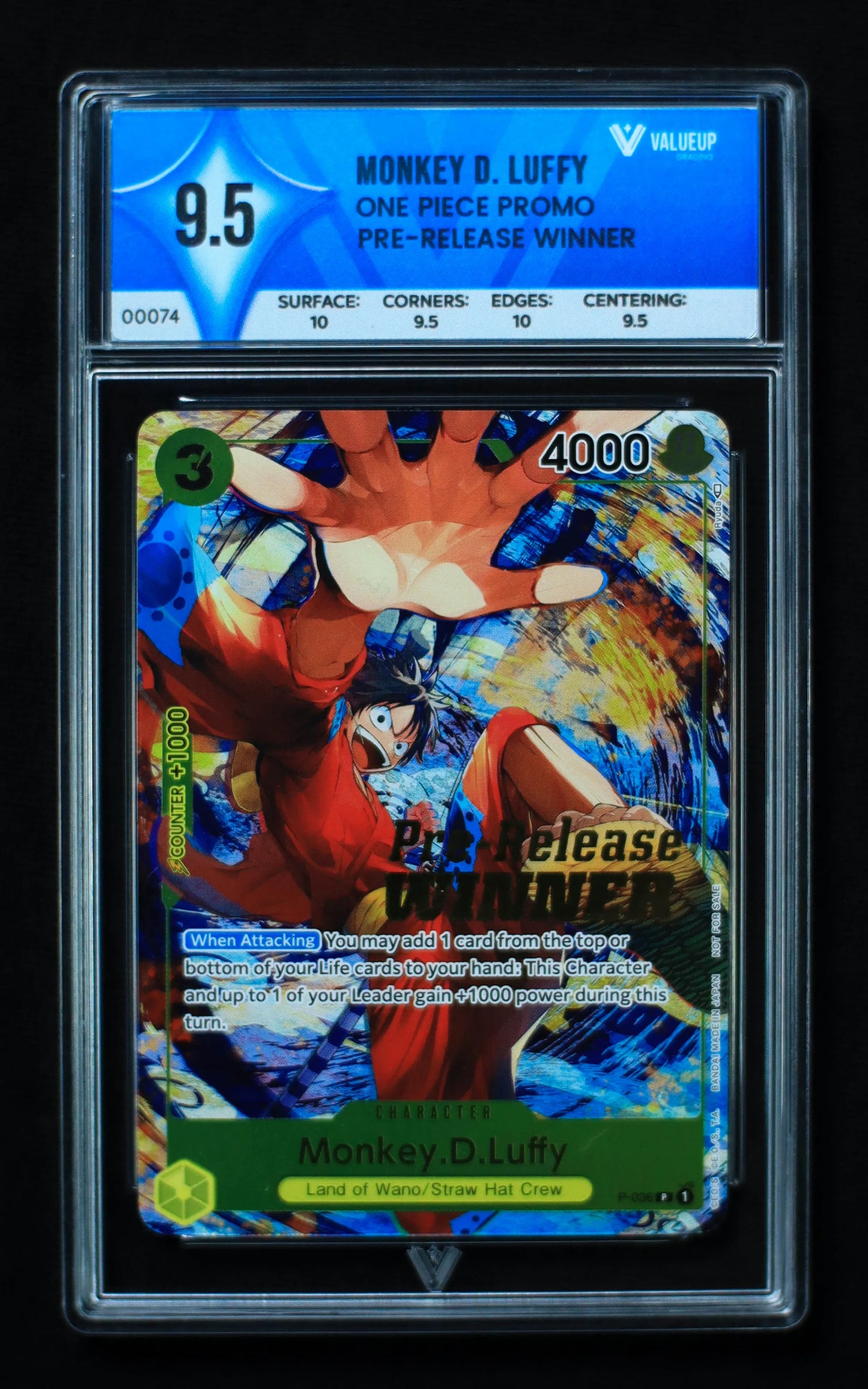 00074 MONKEY D. LUFFY - ValueUp