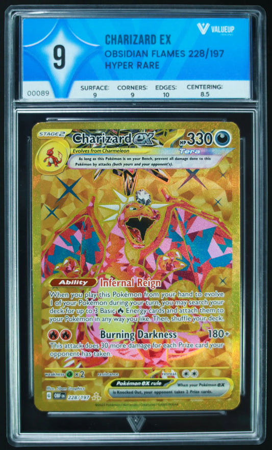 00089 CHARIZARD EX Grading Card