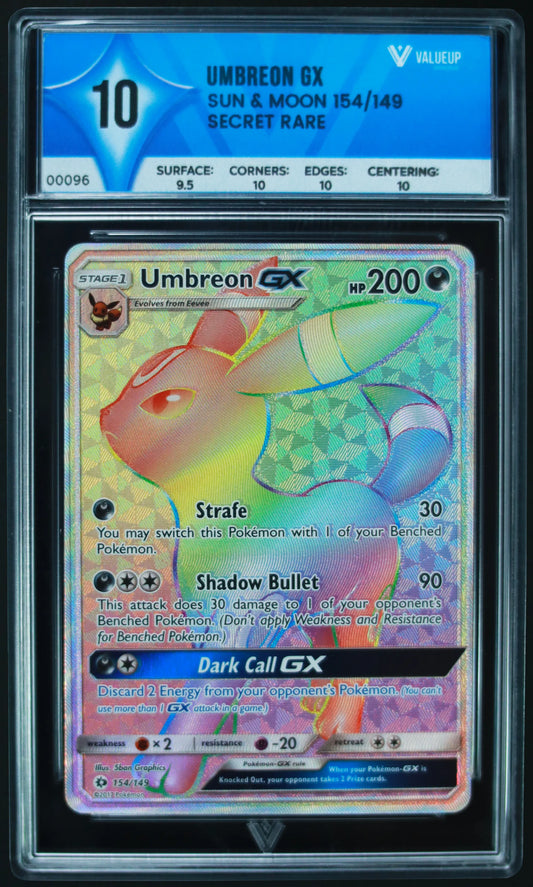 00096 UMBREON GX Grading Card