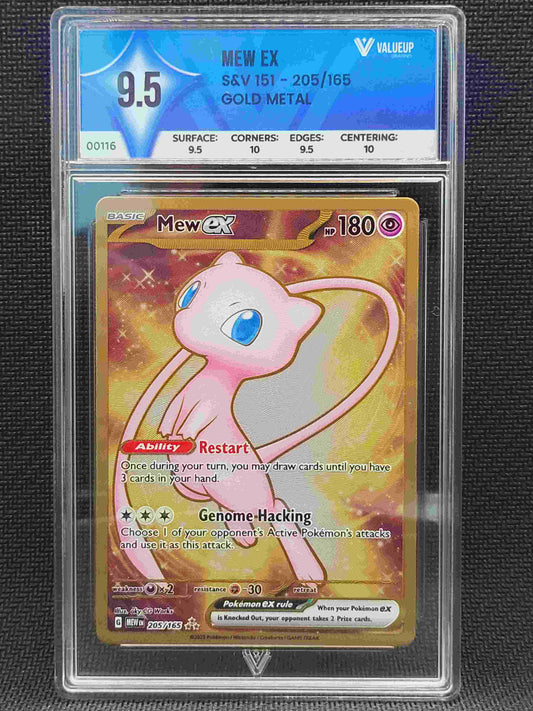 00116 MEW EX Grading Card