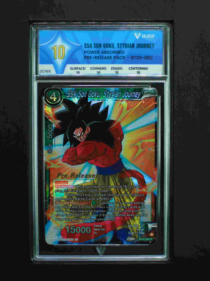 00166 SS4 Son Goku, Stygian Journey Grading Card