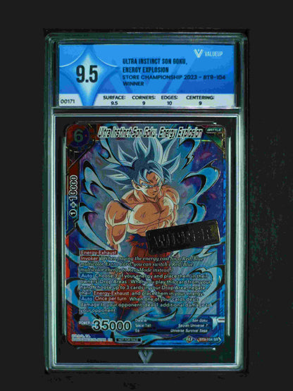 00171 ULTRA INSTINCT SON GOKU, ENERGY EXPLOSION Grading Card