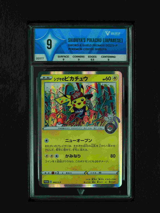 00177 SHIBUAYA'S PIKACHU (JAPANESE) Grading Card