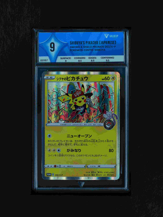 00187 SHIBUYA'S PIKACHU (JAPANESE) Grading Card