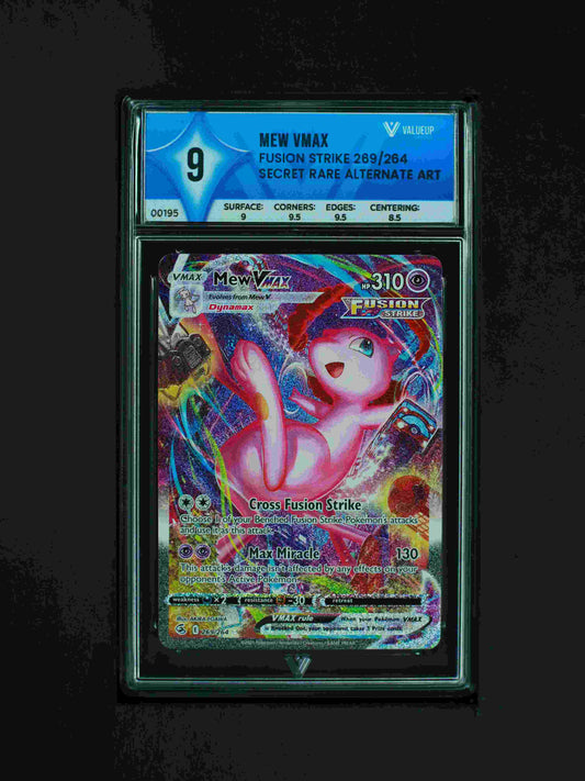 00195 MEW VMAX Grading Card