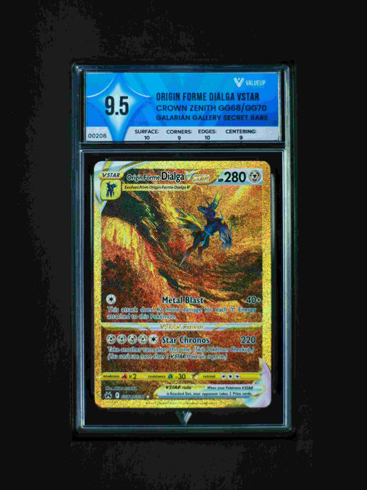 00208 ORIGIN FORME DIALGA VSTAR Grading Card