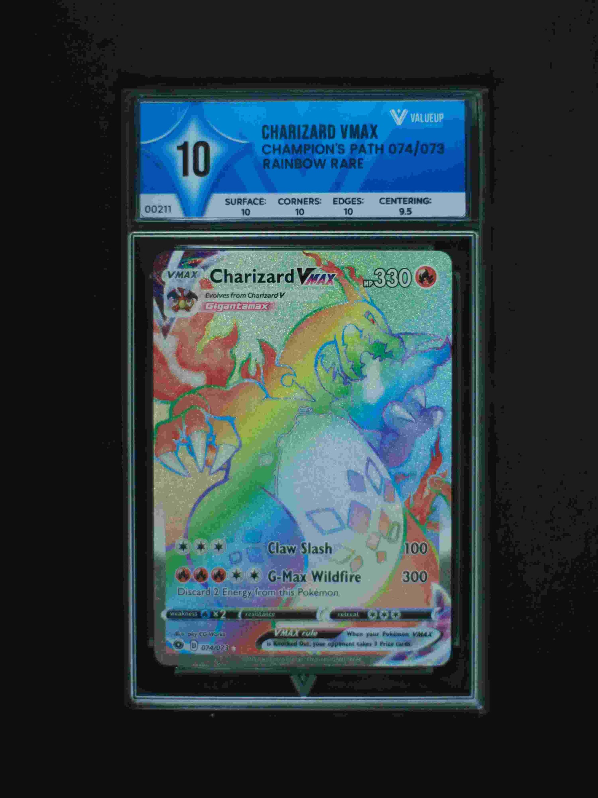 00211 CHARIZARD VMAX Grading Card