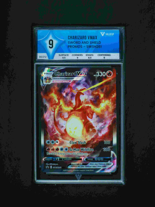 00212 CHARIZARD VMAX Grading Card