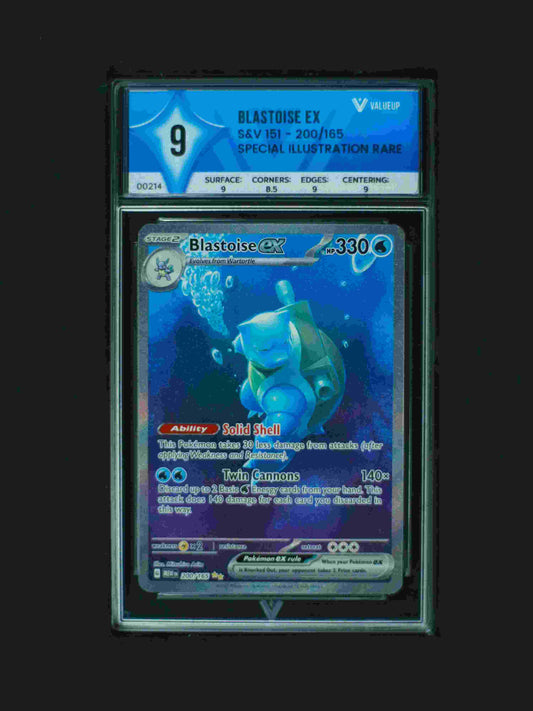 00214 BLASTOISE EX Grading Card