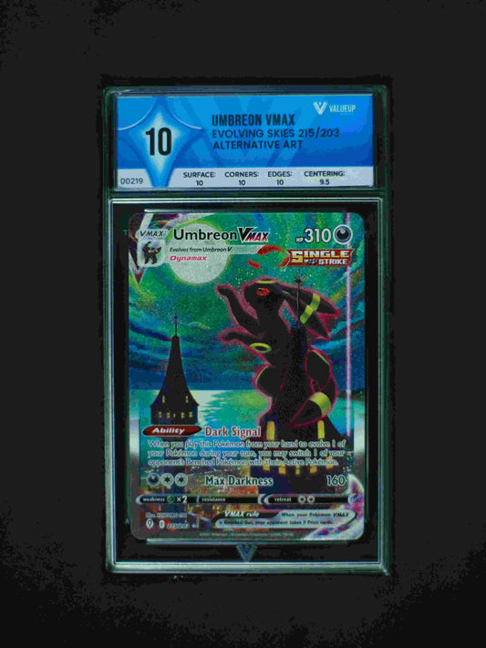 00219 UMBREON VMAX Grading Card