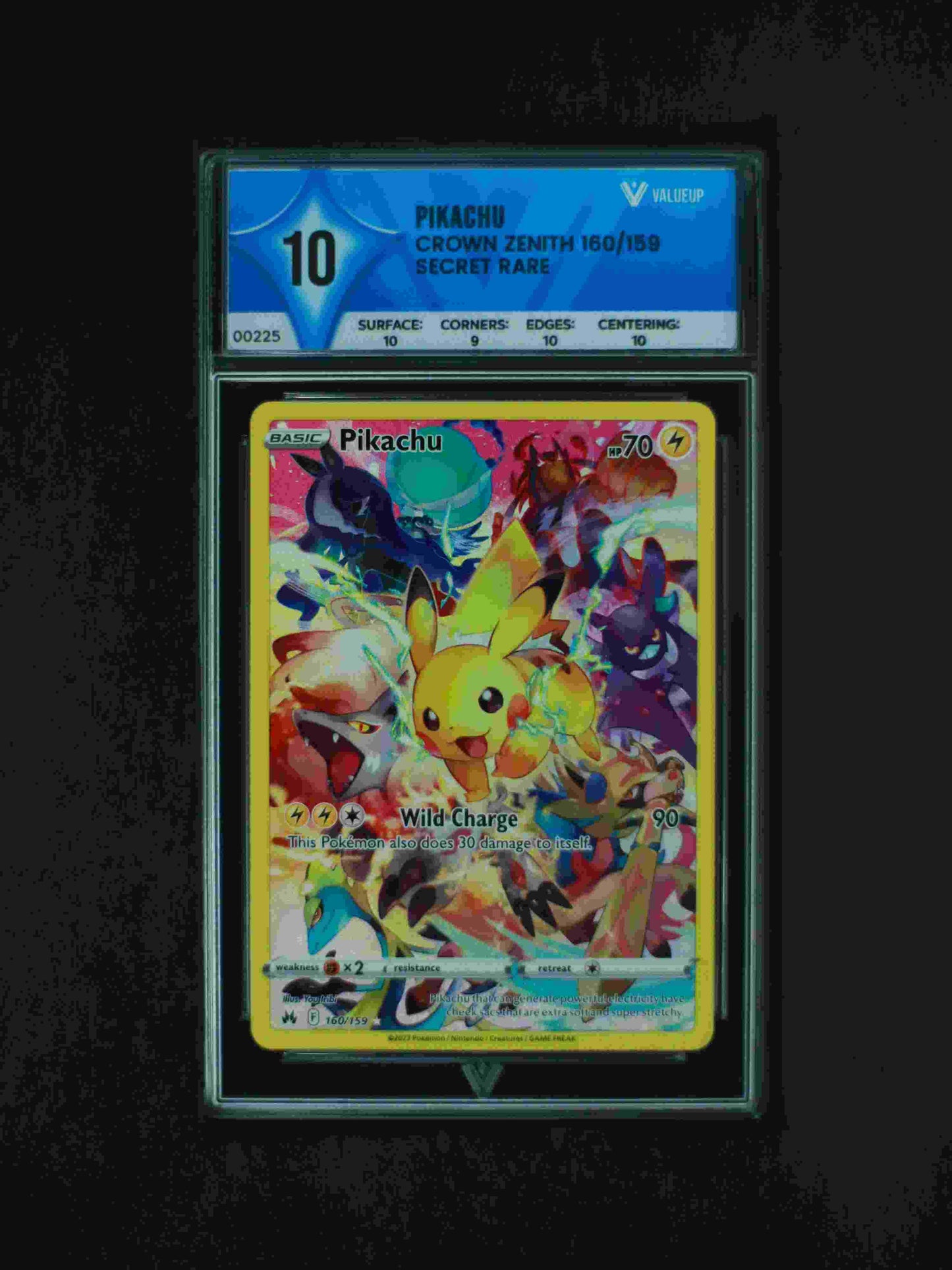 00225 PIKACHU Grading Card