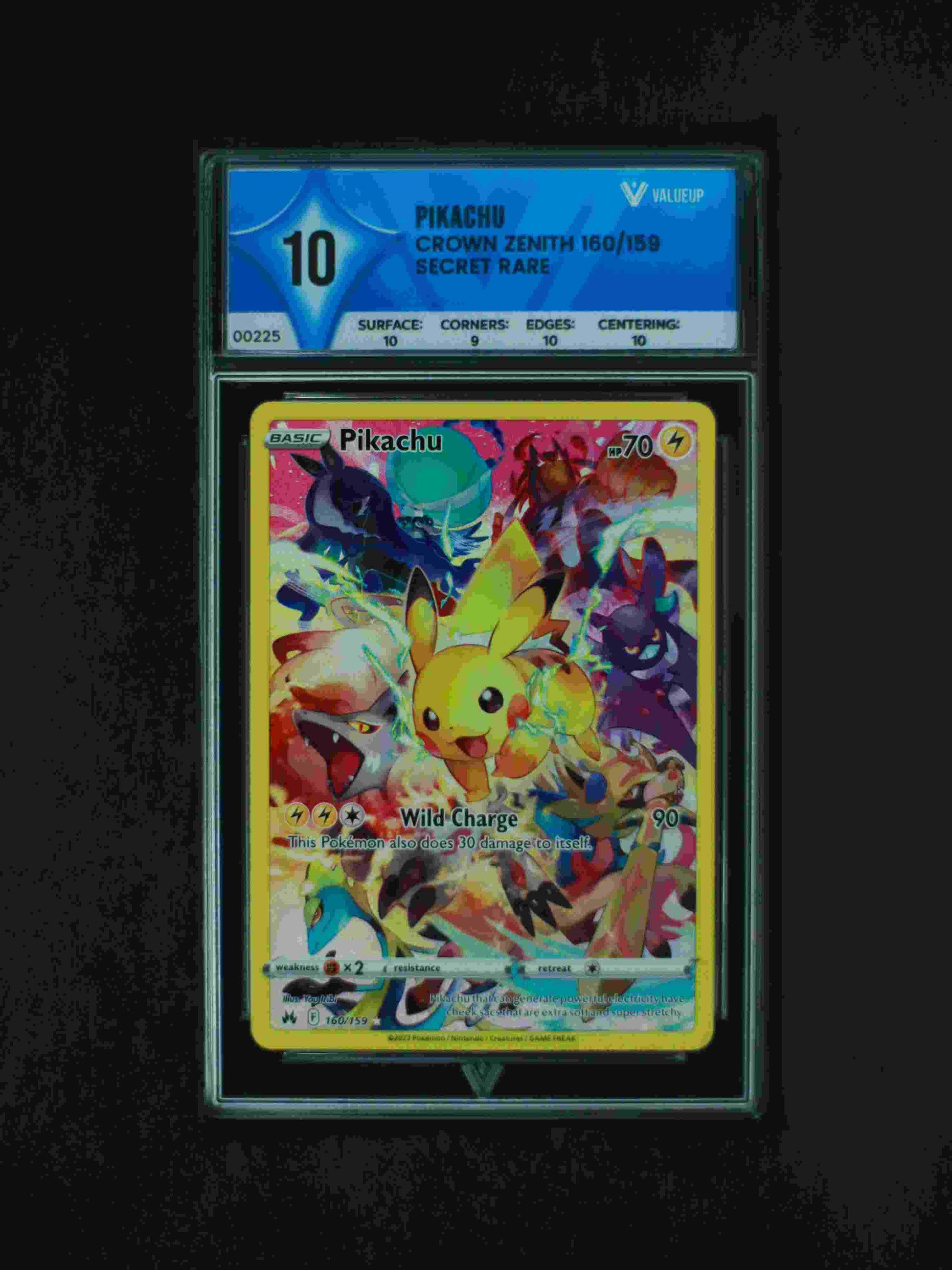 00225 PIKACHU Grading Card